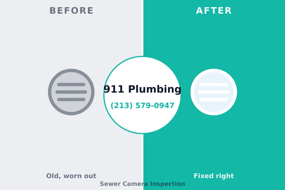 Before and after: plumbing company Claypool Hill, VA